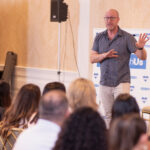 Ben Lovitt Presenting at Young Professional Event
