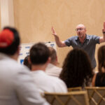 Ben Lovitt Presenting at Young Professional Event